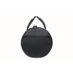 Sac de voyage en polyester et PU avec des poches latérales couleur bleu dixième vue