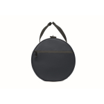 Sac de voyage en polyester et PU avec des poches latérales couleur bleu