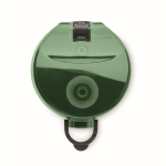 Gourde en plastique avec graduations et bouchon rabattable 1L couleur vert foncé