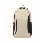 Sac à dos pour ordinateur avec plusieurs poches extérieures 15'' couleur ivoire deuxième vue