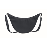 Sac à bandoulière en RPET avec une poche principale couleur bleu deuxième vue