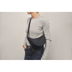 Sac à bandoulière en RPET avec une poche principale couleur bleu septième vue photographique