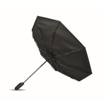 Parapluie pliable anti-vent avec ouverture/fermeture automatiques Ø99 couleur noir septième vue