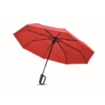 Parapluie pliable anti-vent avec ouverture/fermeture automatiques Ø99 couleur rouge troisième vue