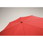 Parapluie pliable anti-vent avec ouverture/fermeture automatiques Ø99 couleur rouge cinquième vue photographique