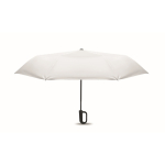 Parapluie pliable anti-vent avec ouverture/fermeture automatiques Ø99 couleur blanc