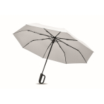 Parapluie pliable anti-vent avec ouverture/fermeture automatiques Ø99 couleur blanc troisième vue