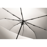 Parapluie pliable anti-vent avec ouverture/fermeture automatiques Ø99 couleur blanc quatrième vue photographique