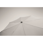 Parapluie pliable anti-vent avec ouverture/fermeture automatiques Ø99 couleur blanc cinquième vue photographique