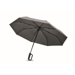 Parapluie pliable anti-vent avec ouverture/fermeture automatiques Ø99 couleur gris troisième vue