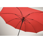 Parapluie anti-vent à ouverture automatique et fermeture manuelle Ø103 couleur rouge quatrième vue photographique
