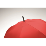 Parapluie anti-vent à ouverture automatique et fermeture manuelle Ø103 couleur rouge sixième vue photographique