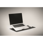 Housse pour ordinateur multifonction avec support et tapis souris 16'' couleur noir quatrième vue photographique