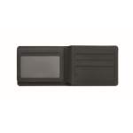 Portefeuille en PU avec localisateur intelligent pour appareils Apple® couleur noir deuxième vue