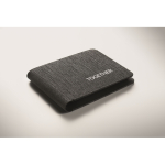 Portefeuille en PU avec localisateur intelligent pour appareils Apple® couleur noir vue principale