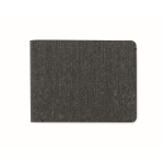 Portefeuille en PU avec localisateur intelligent pour appareils Apple® couleur noir huitième vue