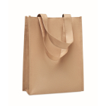 Petit sac en RPET de plusieurs coloris avec soufflet inférieur 80 g/m² couleur ivoire