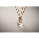 Élégant diffuseur de parfum à la vanille avec détail en bambou couleur transparent quatrième vue photographique
