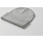 Bonnet classique en polyester avec ourlet taille unique couleur gris deuxième vue photographique