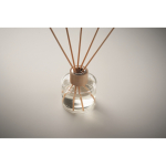 Diffuseur de parfum en verre avec 6 bâtonnets à la vanille couleur transparent quatrième vue photographique