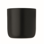 Bouteille isotherme avec anse et verre intégré 500ml couleur noir huitième vue