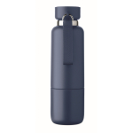 Bouteille isotherme avec anse et verre intégré 500ml couleur bleu marine huitième vue