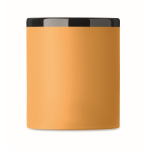 Tasse en céramique avec revêtement coloré doux au toucher, 300 ml couleur jaune troisième vue