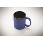 Tasse en céramique avec revêtement coloré doux au toucher, 300 ml couleur bleu roi quatrième vue photographique