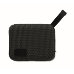 Petit haut-parleur sans fil avec poignée assortie pour le transport couleur noir huitième vue