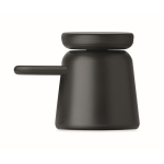Station de charge pour téléphone et montre Apple® avec support intégré couleur noir neuvième vue