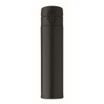Gourde en acier inoxydable anti-fuite avec ouverture pression 300ml couleur noir cinquième vue