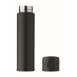 Gourde en acier inoxydable anti-fuite avec ouverture pression 300ml couleur noir sixième vue