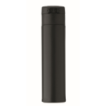 Gourde en acier inoxydable anti-fuite avec ouverture pression 300ml couleur noir septième vue