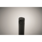 Gourde en acier inoxydable anti-fuite avec ouverture pression 300ml couleur noir vue photographique
