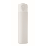 Gourde en acier inoxydable anti-fuite avec ouverture pression 300ml couleur blanc cinquième vue