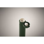 Gourde en acier inoxydable anti-fuite avec ouverture pression 300ml couleur vert foncé troisième vue photographique