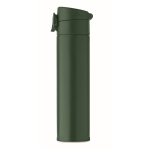 Gourde en acier inoxydable anti-fuite avec ouverture pression 300ml couleur vert foncé quatrième vue