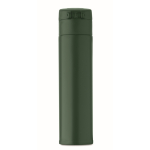 Gourde en acier inoxydable anti-fuite avec ouverture pression 300ml couleur vert foncé septième vue