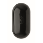 Écouteurs sans fil avec boîtier à écran tactile couleur noir