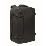 Sac à dos idéal pour les voyages avec plusieurs compartiments couleur noir