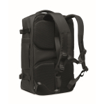 Sac à dos idéal pour les voyages avec plusieurs compartiments couleur noir deuxième vue