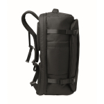 Sac à dos idéal pour les voyages avec plusieurs compartiments couleur noir