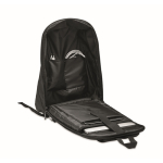 Sac à dos antivol avec compartiments pour PC et tablette 15'' couleur noir sixième vue