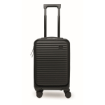 Valise rigide avec compartiments pour documents et ordinateur 20'' couleur noir quatrième vue