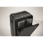 Valise rigide avec compartiments pour documents et ordinateur 20'' couleur noir vue principale