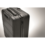 Valise rigide avec compartiments pour documents et ordinateur 20'' couleur noir vue photographique