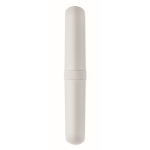 Set de 3 couverts réutilisables et et écologiques avec étui assorti couleur blanc septième vue