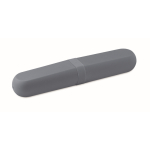 Set de 3 couverts réutilisables et et écologiques avec étui assorti couleur noir mat cinquième vue