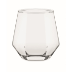 Verre court de forme géométrique spécial liqueurs 300ml couleur transparent deuxième vue