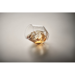 Verre court de forme géométrique spécial liqueurs 300ml couleur transparent cinquième vue photographique